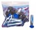 DIMEBAG Skateboard Hardware 1 Set BLUE 1