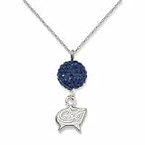 Columbus Blue Jackets Ovation Crystal Necklace