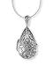 Jewelry : Boma Leaf Detail Oval Locket Necklace