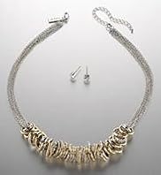 Autograph Diamanté Necklace & Earrings Set