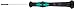 Wera 05118004001 Kraftform Micro 2035 Slotted Electronics Precision Screwdriver, 1.8mm Head, 60mm Blade Length
