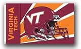Virginia Tech Helmet 3x5 Flag