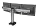 Bretford Single-Level Multiple Displays FPSM-D-DIS3-AL - Stand for flat panel - alumi...