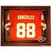 Kansas City Chiefs Mahogany Snap On Jersey Display Case