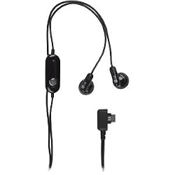 LG SGEY0007301 Stereo hands free headset, Ear-bud Style head-set, Black, with Send/ End button