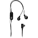 LG SGEY0007301 Stereo hands free headset, Ear-bud Style head-set, Black, with Send/ End button