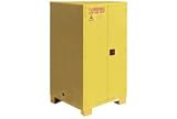 Flammable Cabinet With Legs - Manual Close Door 60 Gallon