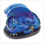 Figurine/sapphire Dragon