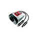 Produkt-Bild: Black&Decker  BDPC100A-QS Spannungswandler 100Watt von 12V auf 240V mit Flugzeug-Adapter