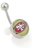 NFL Belly Button Ring - San Francisco 49ers
