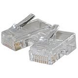 Cables to Go - Network connector - RJ-45 (M) - ( CAT 5 ) - clear (pack of 100 ) by Cables To Go