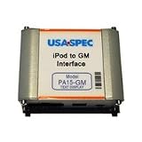 USA SPEC IPOD INTERFACE + AUX-IN GM-SEE APP GUIDE PA15GM