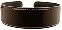 L. Erickson 1.5" Patent Leather Look Headband - Chocolate