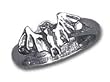 Federmaus - Alchemy Gothic Pewter Ring