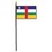 Central African Republic Miniature Flag