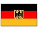 Flagge 90 x 150 : Deutschland mit Adler