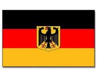 Flagge 90 x 150 : Deutschland mit Adler