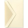Ecruwhite Envelopes with Ivory Dot Liner