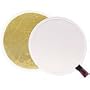 Photoflex Litedisc 12" Circular Collapsable Disc Reflector, Soft Gold / White