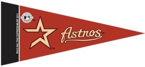 Houston Astros MLB Mini Pennants - 8 Piece Set