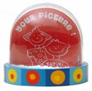 Childrens Toyshop  Toys : Tatiri Snow Globe - Dotty with photo frame!