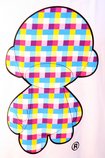 GINGHAM MUNNY S/S T-SHIRT--S