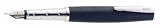 Online Leather Inspirations Black Medium Point Fountain Pen - ON-38016