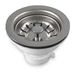 Industrial Grade 1PPF7 Sink Strainer, Pipe Dia 3 1/2 To 4 In
