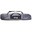 Skiboards.com Official Skiboard Snowblade Short Ski Padded Carry Bag 100cm Char/Black
