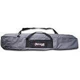 Skiboards.com Official Skiboard Snowblade Short Ski Padded Carry Bag 100cm Char/Black