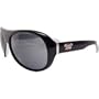 Black Flys Fly & Loathing Sunglasses - Shiny Black One Size