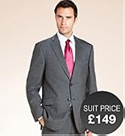 Ultimate Performance 2 Button Prince of Wales Check Jacket with Wool