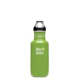 Klean Kanteen 18-Ounce Classic Sport Cap 2.0 Stainless Steel Water Bottle, Be Green