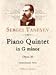 Piano Quintet in G minor, op. 30. Instrumental Parts