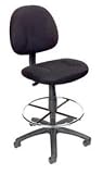 Boss Drafting Stool, Black