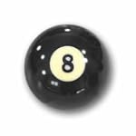 Billardkugel Nr.8 Pool-Ball "Favorite...