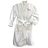 Review   / Chenille Bath Robe with Great Dane