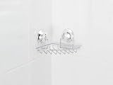 : Croydex Qm340941 Twist Lock Cnr Soap Dish Chrome