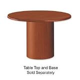 Cylinder Baser for Round Top, 36x20x29-1/2, Medium Oak (HONBLCY02MM) Category: Conference Room Table Bases