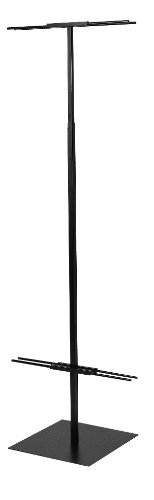 Adjustable Floor Standing Banner Displayer - Black , White