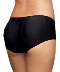 Flexees Women's Ifs, Ands & Butt Padded Brief #5164