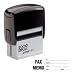 COS030727 - Stamp, Jumbo, Fax Memo, Print Area 15/16x2-3/8, Black