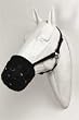 Best Friend Equine Deluxe Pony Grazing Muzzle Black - BF04