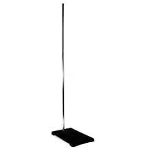 American Educational Cast Iron Support Ring Stand with Acid Resistant Finish, 11" Length x 6" Width Base Size