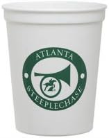 PLX Industries 16 oz. Smooth White Stadium/Souvenier Cup,Full case of 500