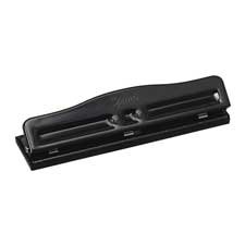 Sparco 00786 Adjustable 3 Hole Punch, Adjustable, 1/4" Size, 8 Sht Cap,BK