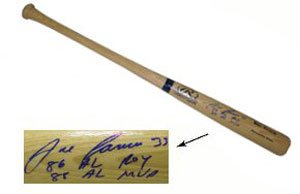 Jose Canseco Signed Athletics Baseball Bat - 88 AL MVP