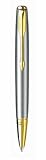 Parker Sonnet Ballpen Black Lacque – Color: Silver