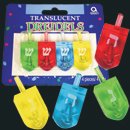 Translucent Dreidels Asst. (4 count)
