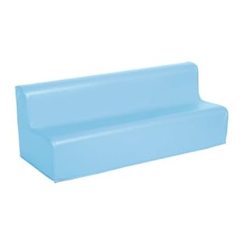 Canapé 3 Places En Pvc - Hauteur 25 Cm - Lavande Canapé 3 Places En Pvc - Hauteur 25 Cm - Lavande
